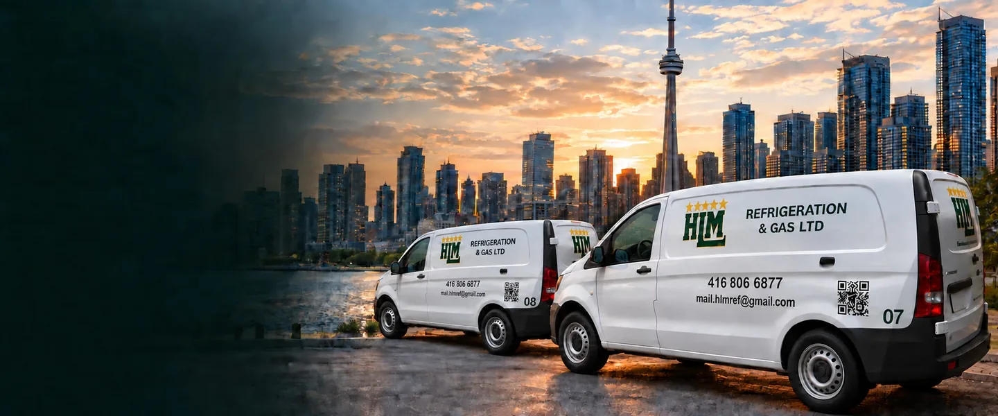 HLM Refrigeration & Gas — captura do website